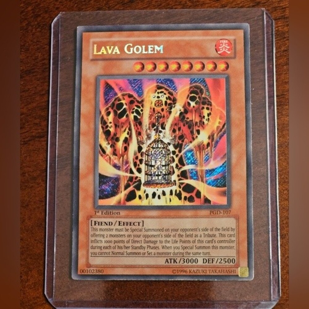 PGD-107 Lava Golem  Yu-Gi -Oh! Collectible Card